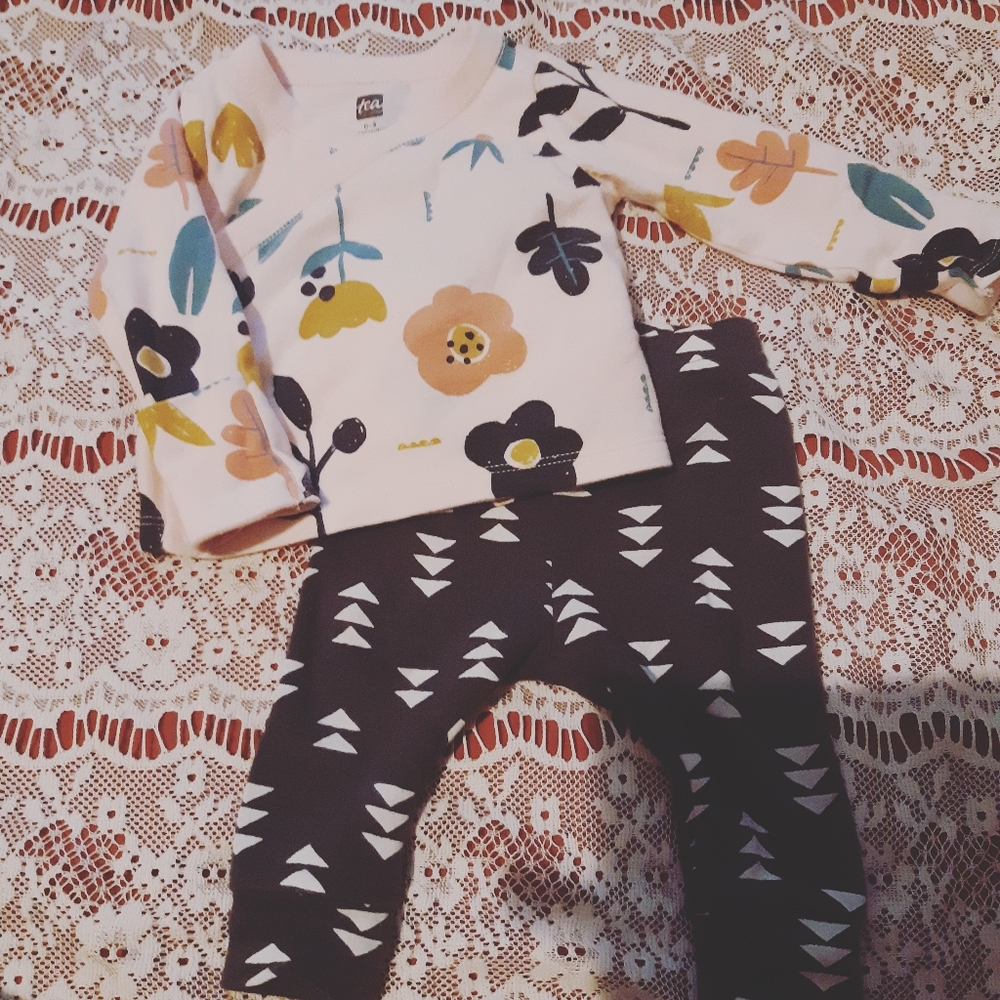 Cute Tea Collection Baby 0-3 month set